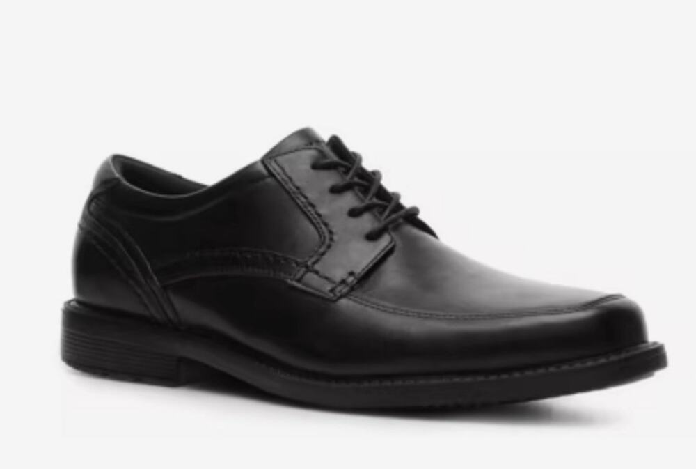 Rockport Men’s Style Leader 2 Apron Toe Oxford Black Size 11W